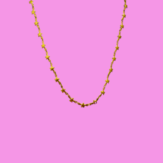 Christmas Stars Necklace