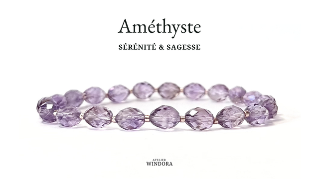 Bracelet | Améthyste - Précieux (A)