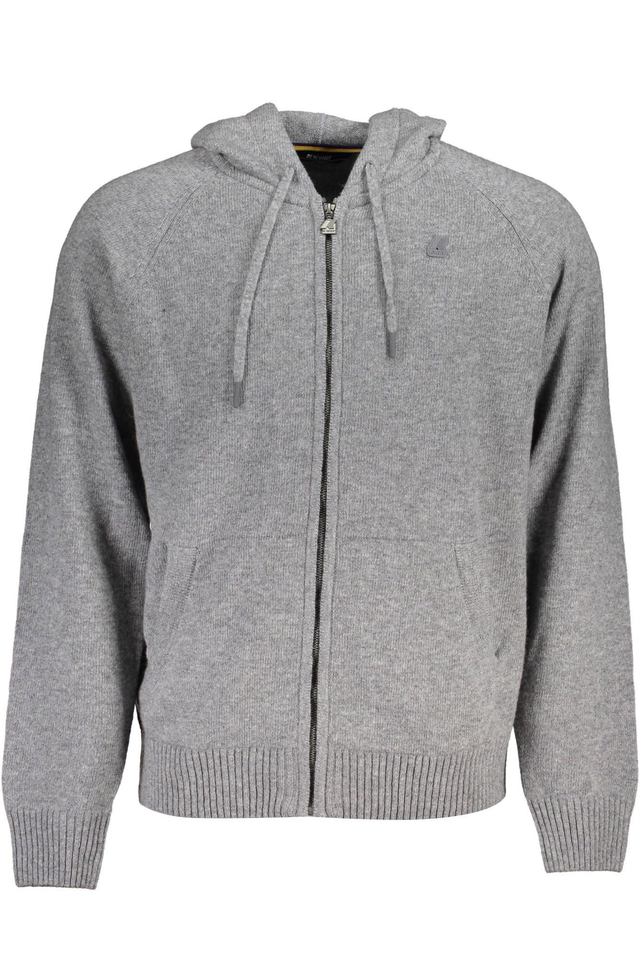 K-WAY CARDIGAN UOMO GRIGIO