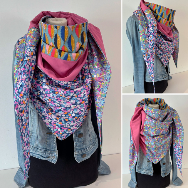 Maxi Chèche E348 Patchwork Double