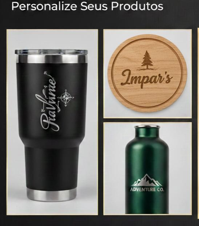 Serviço de Gravação a Laser ( Personalização) 