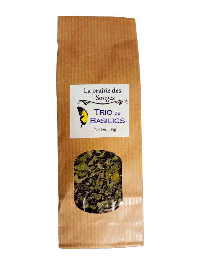 Trio de basilic - air d'été bio 25g