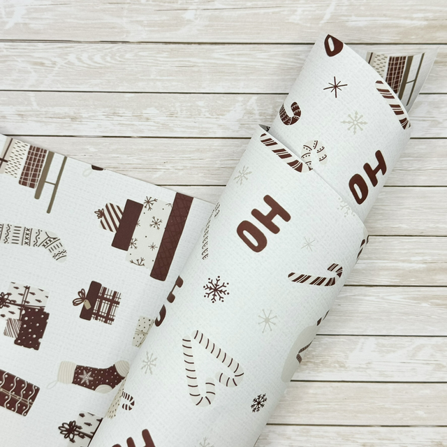 Ho Ho Ho Double Sided Wrapping Paper 
