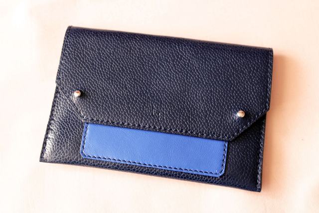 Pochette de Papier de Véhicule - Marine&amp;Bleu