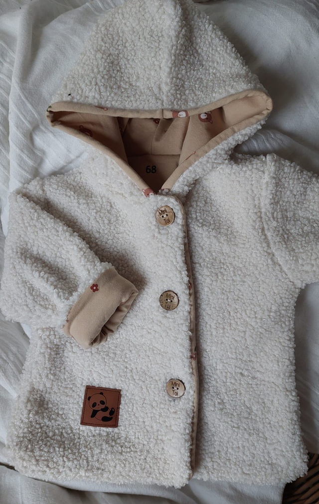 Veste bouclettes 68/74