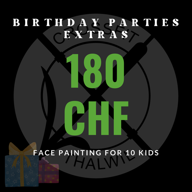 Face Painting for 10 kids 