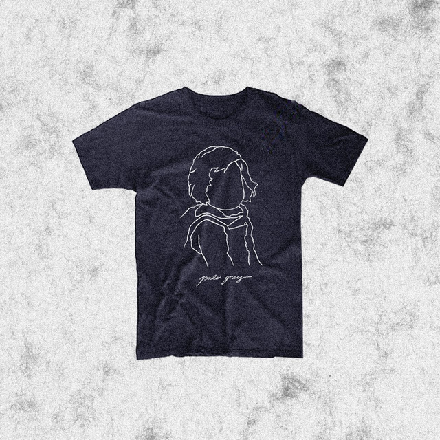 T-shirt Pale Grey - Waves