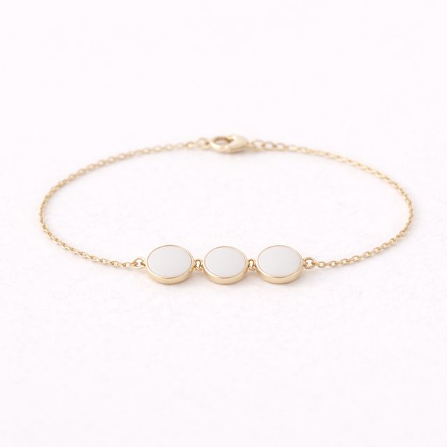 Armbånd Classic trio · 6 mm