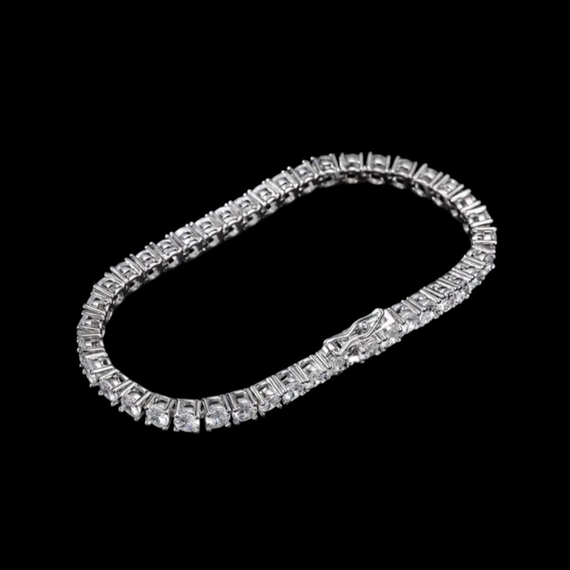 Bracelet Tennis en Zircone Cubique 5mm - L'Éclat Intemporel de la Mode