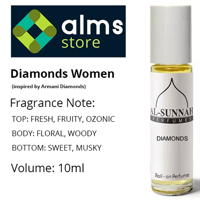 Diamonds Women 10ml Roll-on