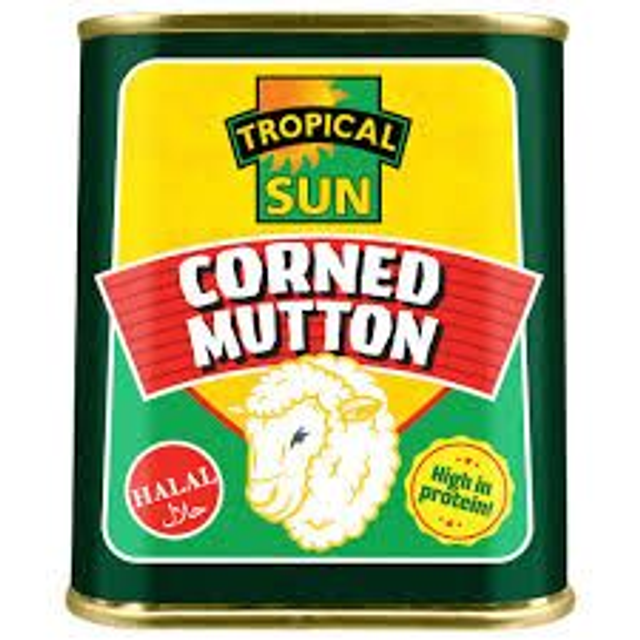 Tropical Sun corned mutton