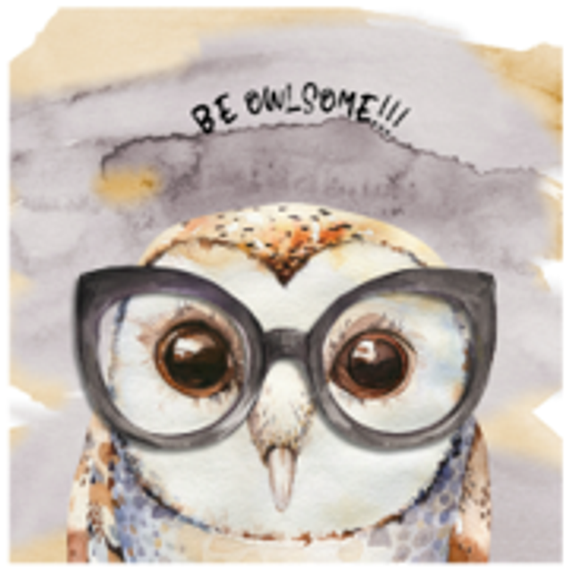 Hand made Cards - Life's a hoot