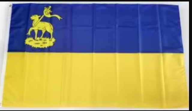 Grote vlag Velsen (150x90cm) Nieuw. 