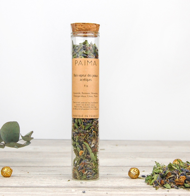 Bain vapeur peaux acnéiques