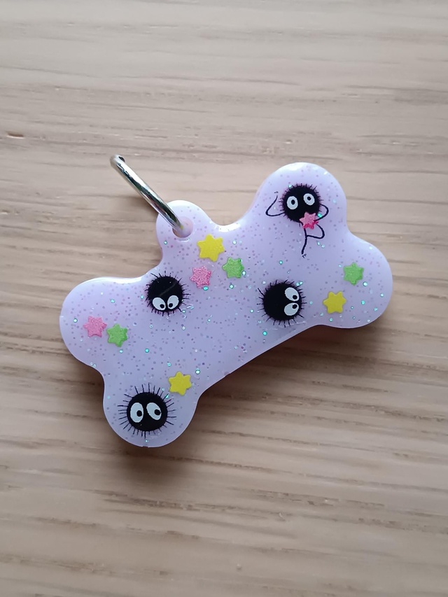 Chapa S - Nombre en Vinilo Holográfico 