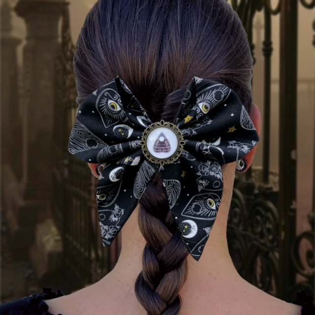 Barrette à cheveux Ouija
