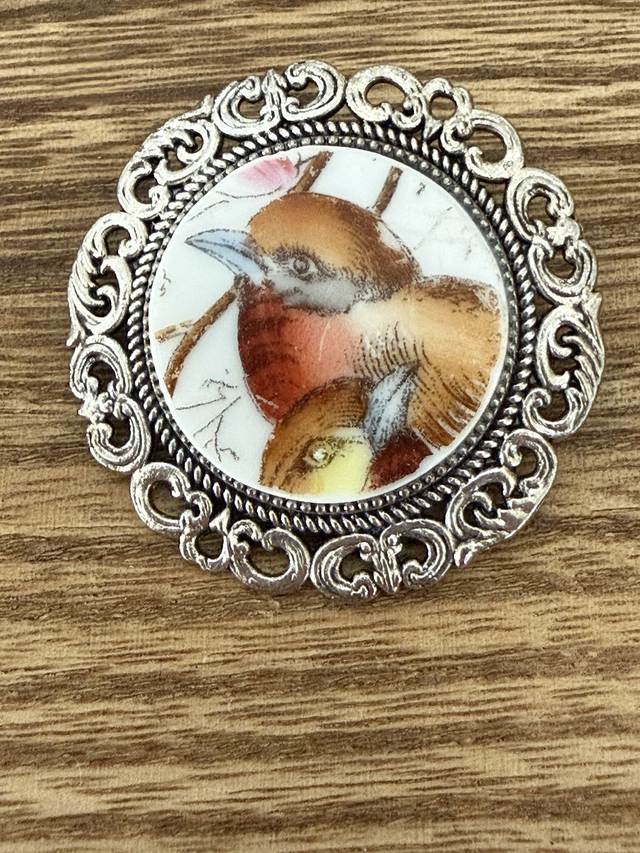 Broche aux oiseaux