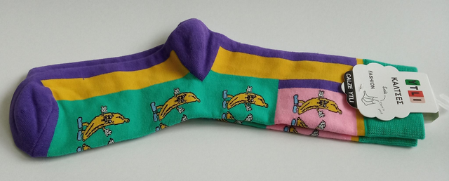 ΚΑΛΤΣΕΣ UNISEX ΜΕ ΘΕΜΑ ΜΠΑΝΑΝΕΣ