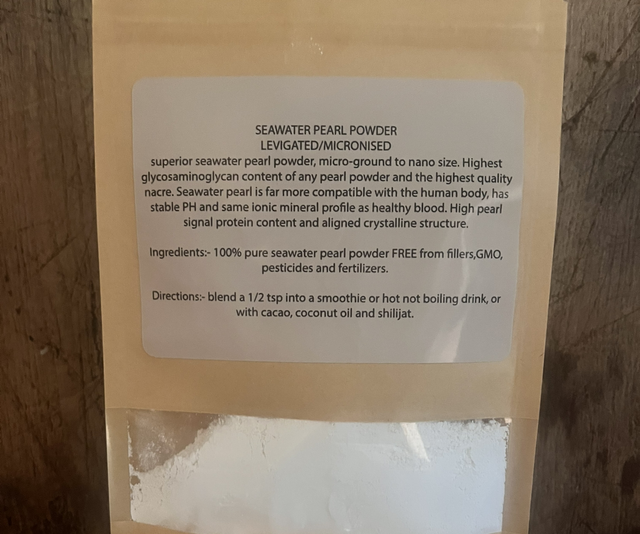 100% pure seawater pearl powder 