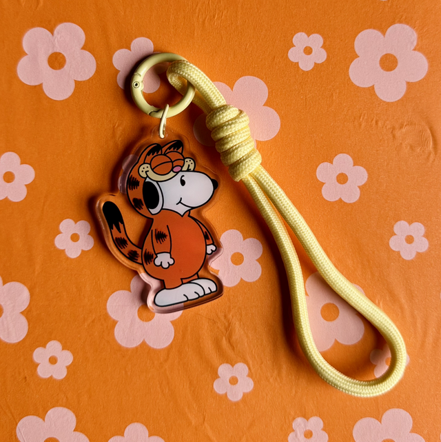 Garfield Snoop Keyring