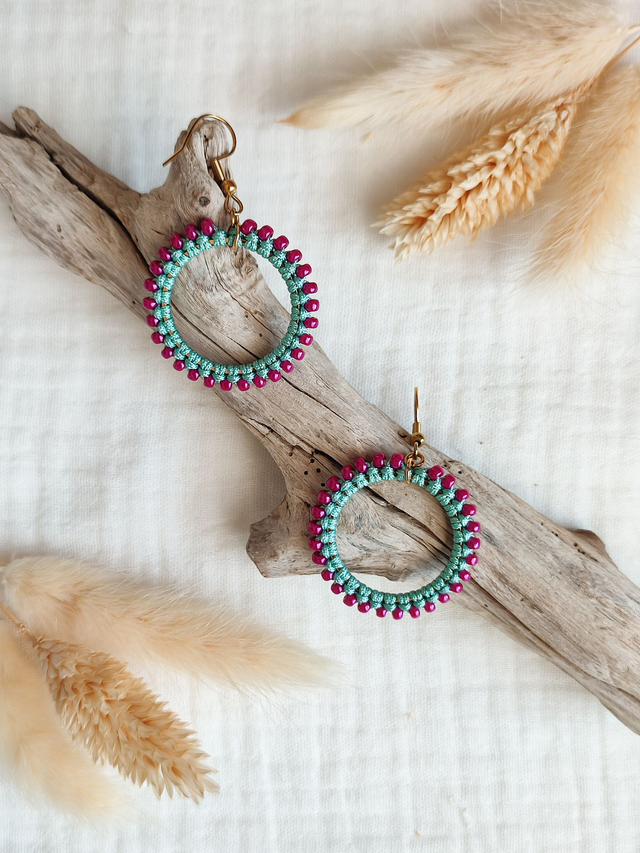 Boucles d'oreilles "MIA" - Doré