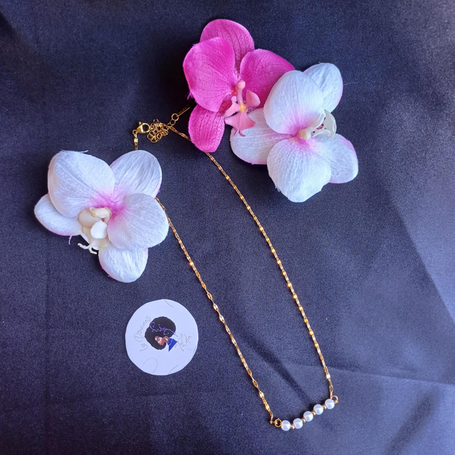 Collier Eclat Perlé