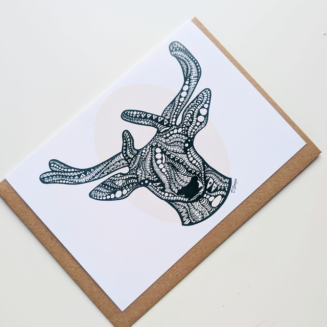 Stag - Greeting Card