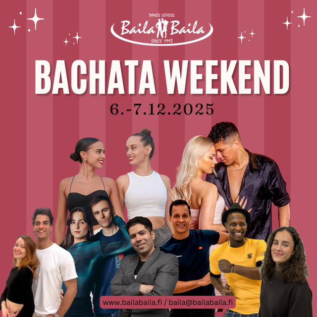 BACHATA WEEKEND 2025 - Sunday evening social @Baila Baila 