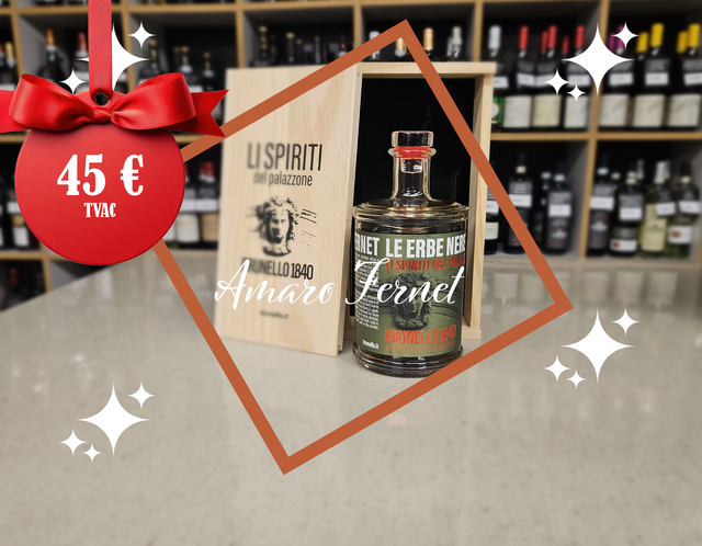 Amaro FERNET &amp; Coffret en bois (Fratelli BRUNELLO) [Venetie]