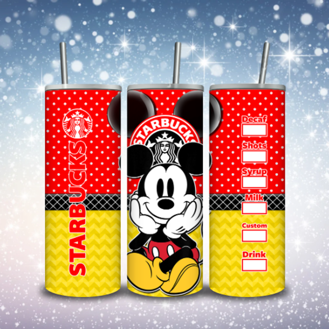 Tumbler Starbuck Mickey