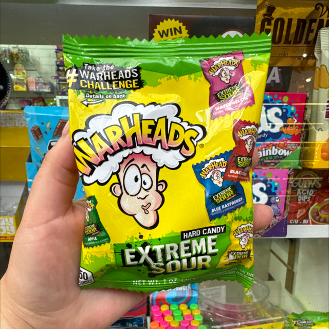 Warheads Extreme Sour 28 g. 