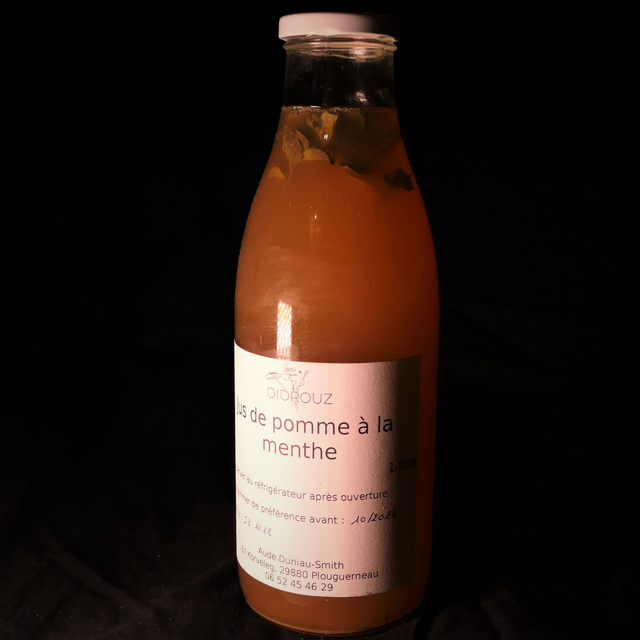 Jus de pomme à la Menthe 1 litre AB