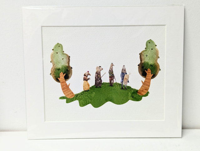 &#039;Armagh Rhymers&#039; - Art Print by Jonathan Hackett 