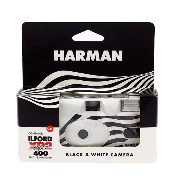 Ilford XP2 (B&amp;W) Disposable camera 27 exp