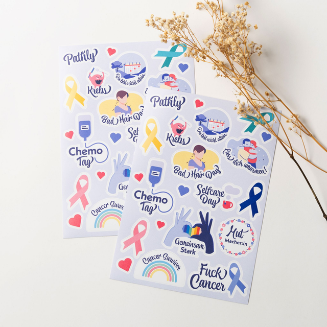 Sticker Bogen für Krebsis