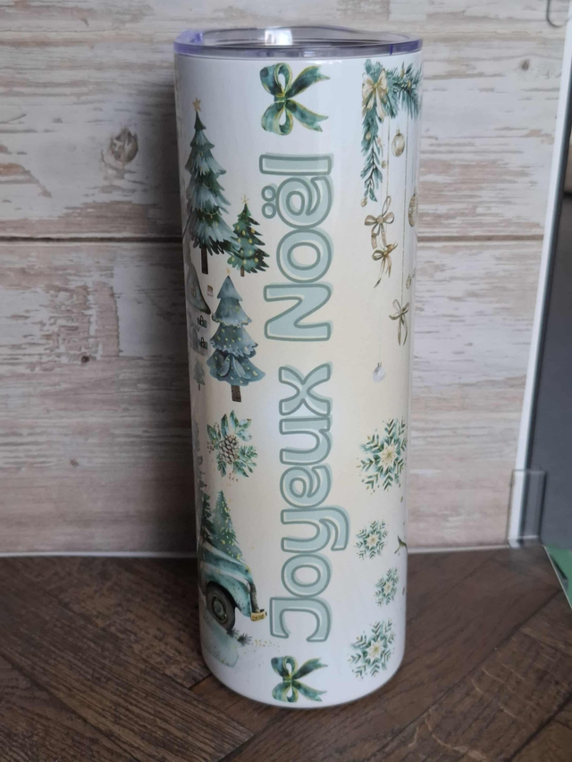 Gourde Canette noël