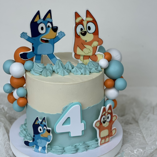 Bluey cake