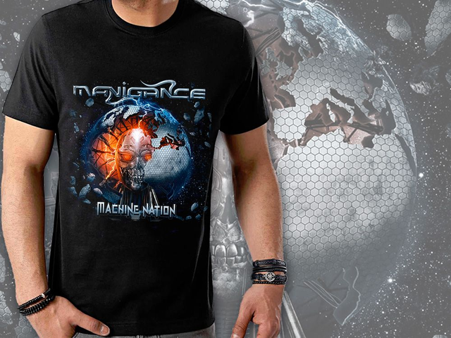 T-Shirt MACHINE NATION European Tour