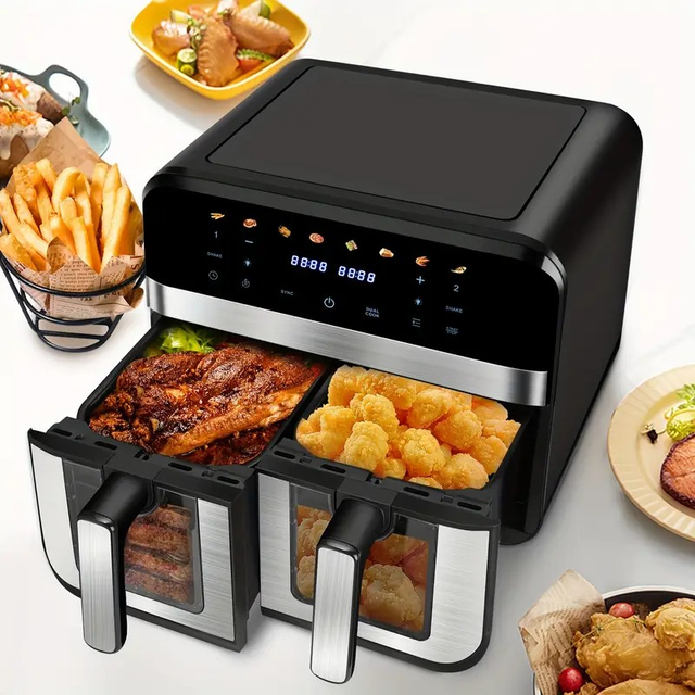 Dual-Basket Air Fryer 9L 