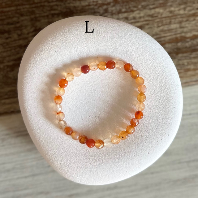 Bracelet Agate 6mm (de G à L)