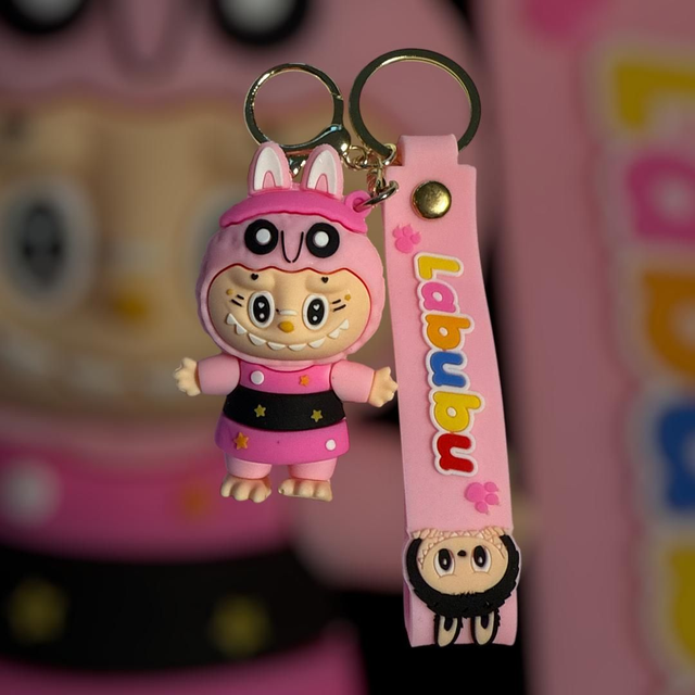 0632 - Labubu - roze - roze kleding