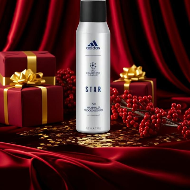 Adidas Champions League Star 72h 150ml | Men’s Body Spray & Deodorant