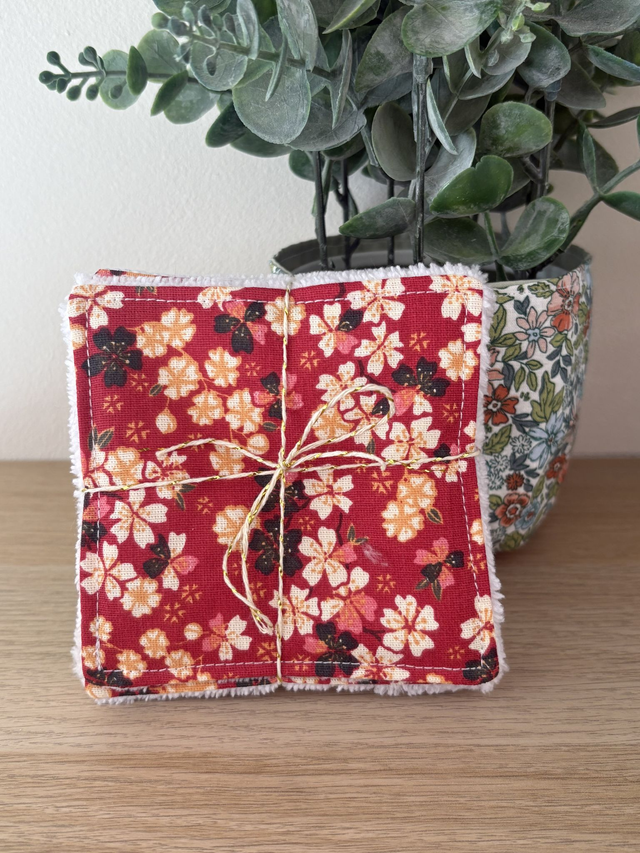 Lingettes Caroline - lot de 5