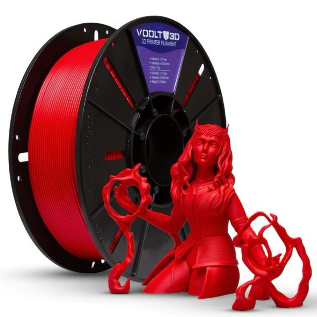 Filamento PLA Vermelho - Voolt3d