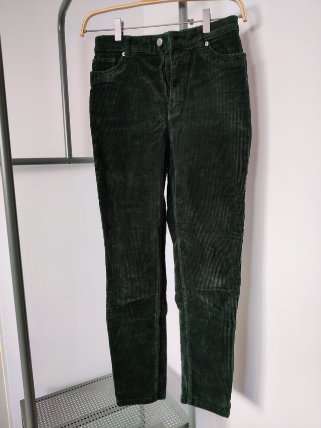 Pantalon Monki brodé - "Coeur"