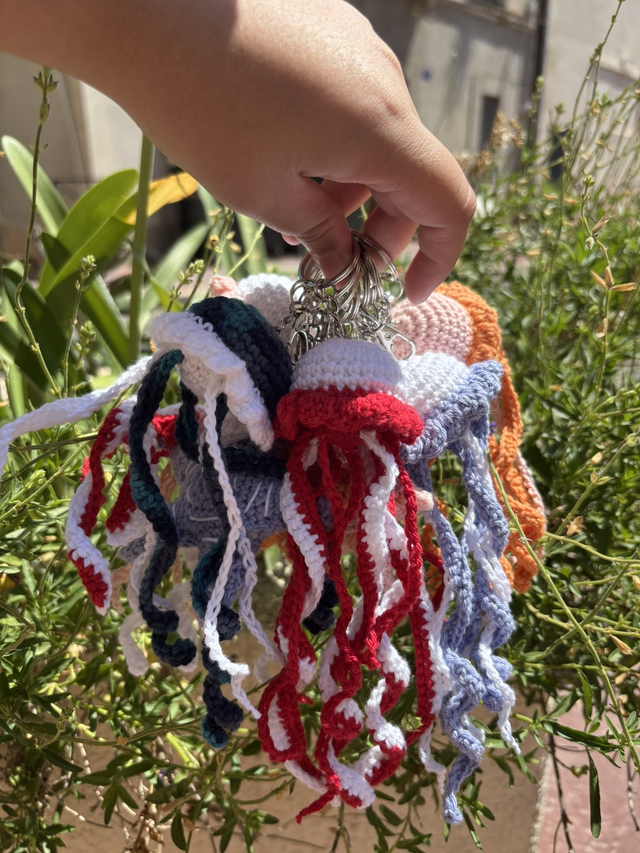 Porte-clé - Méduse