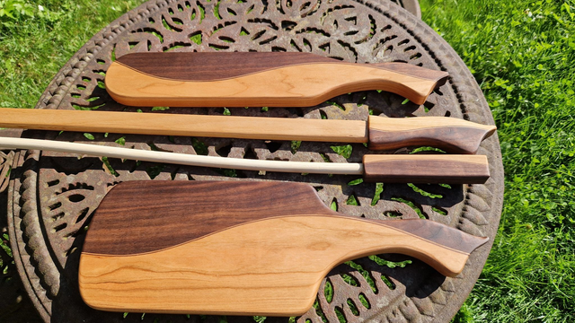 Set Paddles &quot;Wavey lines&quot; deluxe (2 kleuren)