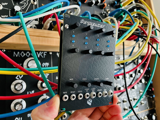 Eurorack Sequencer DIY PCB/Kit Modular Synthesizer