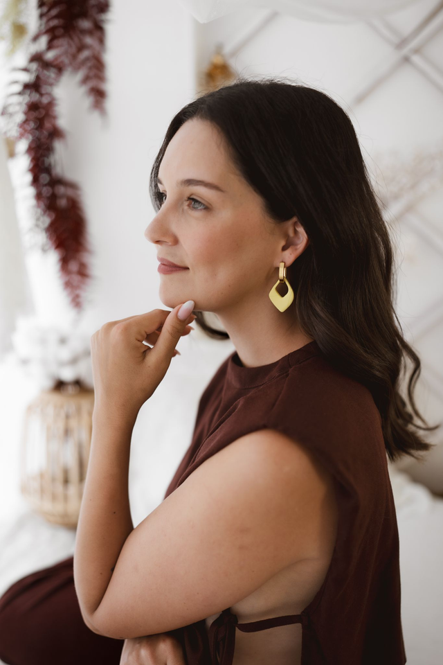 Polymer Clay Earrings ~ Heloise