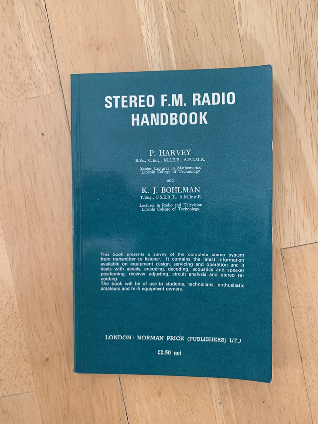 Stereo F.M Radio Handbook P Harvey